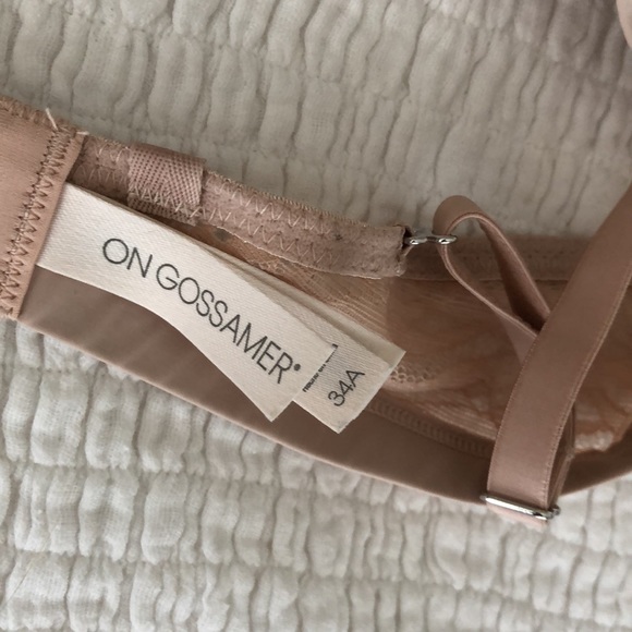 NWOT On Gossamer Nide Bra. 34A - Picture 2 of 3